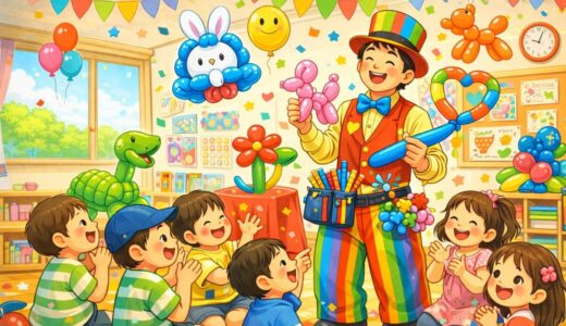 【2026年】幼稚園・保育園に来てくれる！人気出張イベントおすすめアイデア【バルーンアート編】