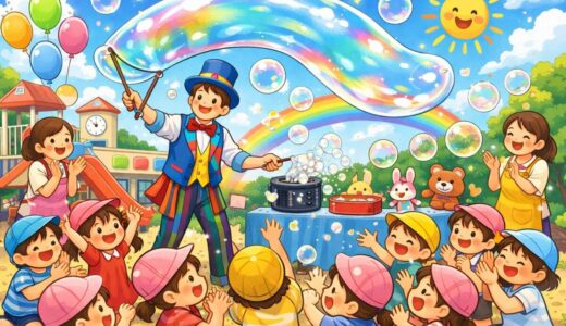 【2026年】幼稚園・保育園に呼びたい！子ども向け人気出張イベントおすすめリスト【シャボン玉ショー編】