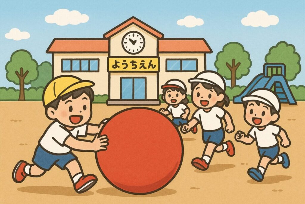 大玉転がし