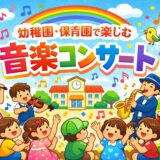 幼稚園・保育園で楽しむ音楽コンサート