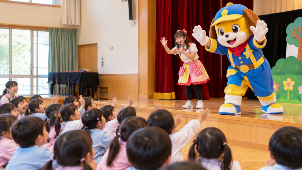 子ども向け出張キャラクターショー