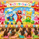 登場から大興奮！キャラクター・ショーを徹底解説｜幼稚園・保育園おすすめ出張イベント